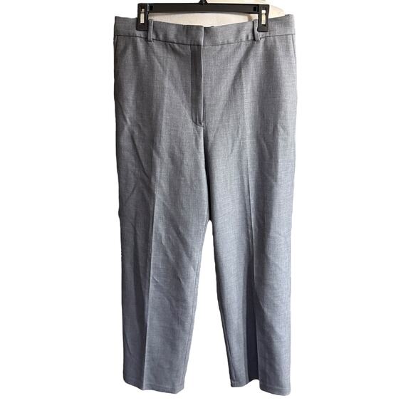 Aritzia Babaton Agency Pant Women's 12 Full Length High Rise Straight Gray NWT - Picture 1 of 12